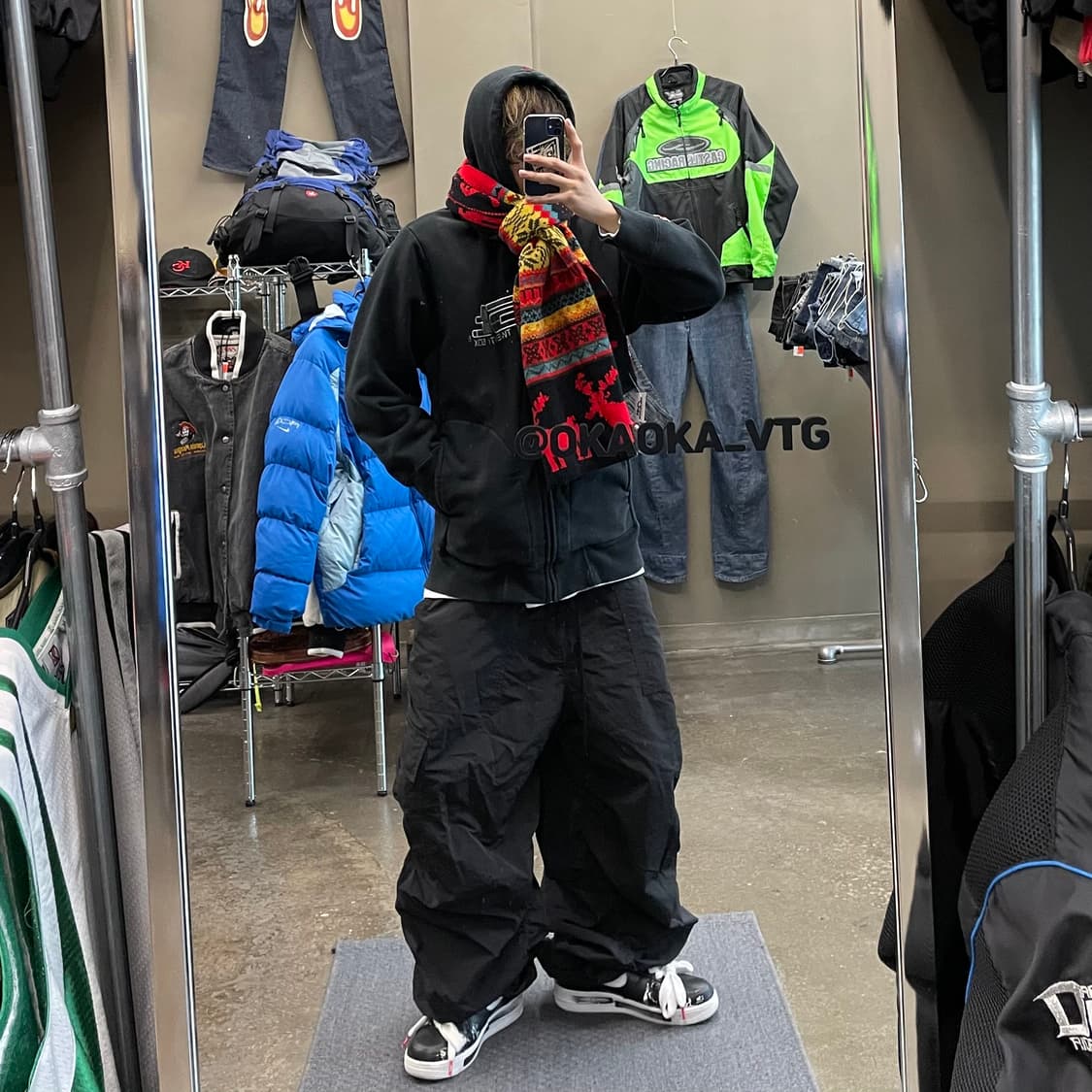 케나디안 패턴 머플러 상품이미지2