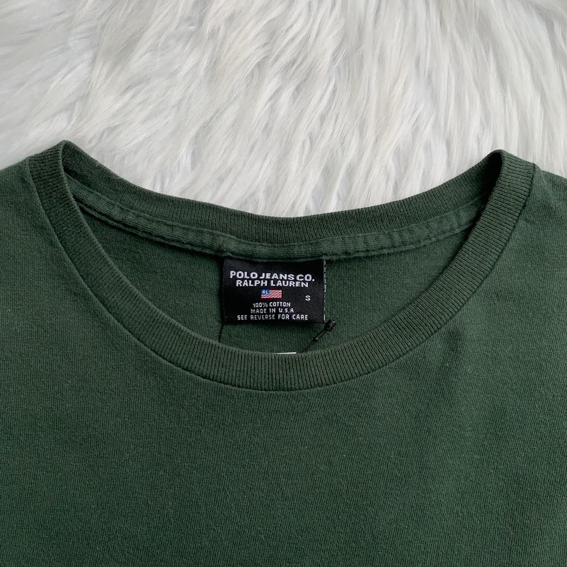 빈티지 폴로 진스 성조기 반팔 티셔츠 1911 상품이미지3