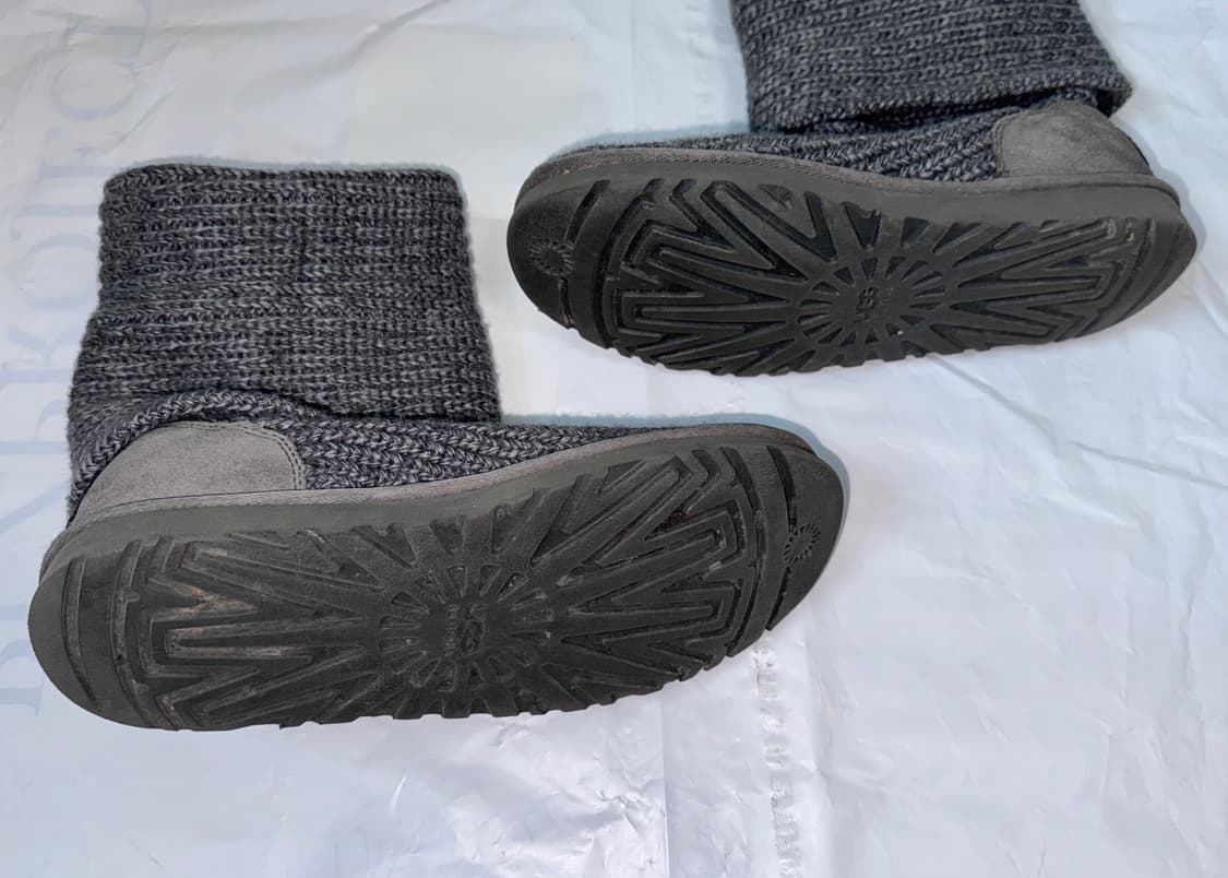 어그 ugg 카디 니트 부츠 그레이 250 상품이미지4