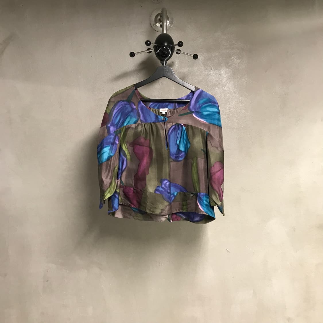 겐조 실크 블라우스 38(W) 상품이미지1