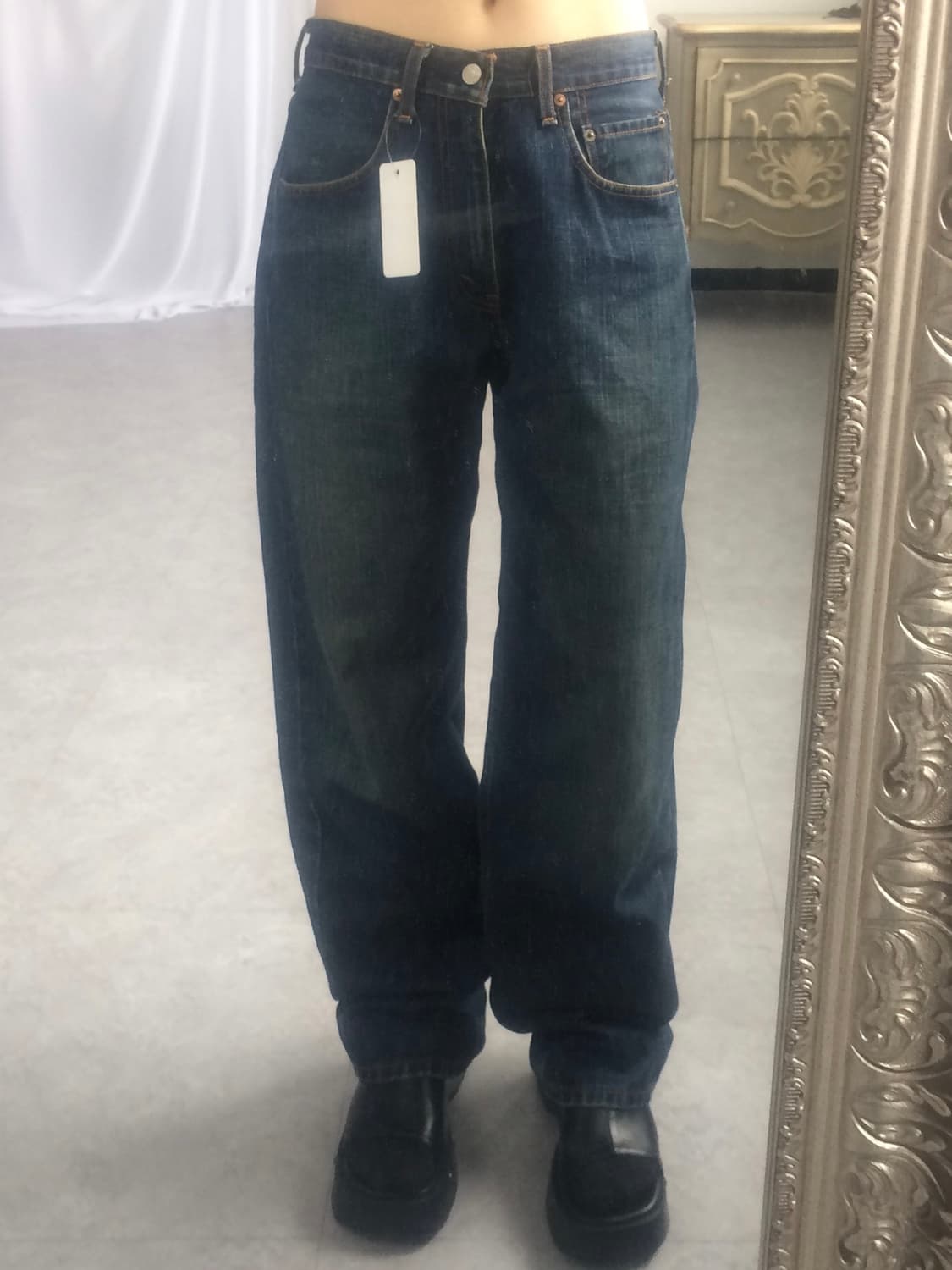 Levis washing denim pants 상품이미지1