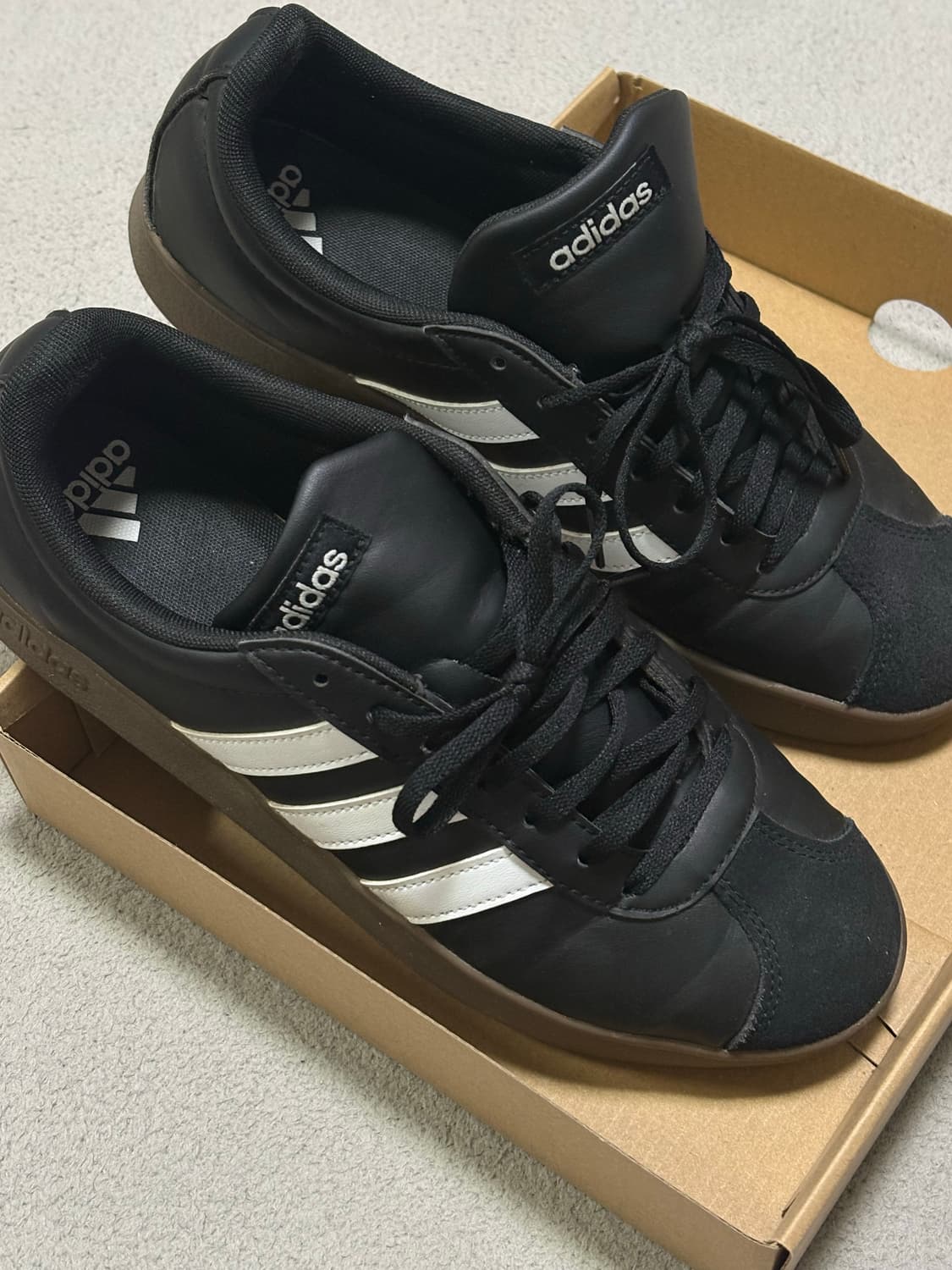 아디다스 VL 코트 베이스 270 블랙 운동화 상품이미지3