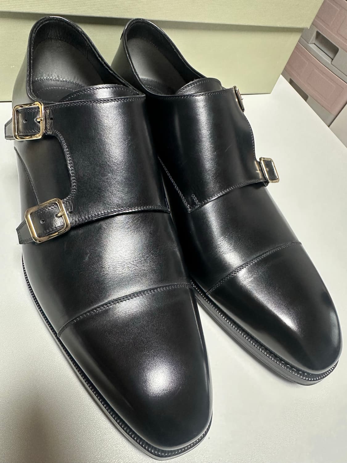 [10] 톰포드 엘칸 더블 몽크 스트랩 구두 상품이미지3