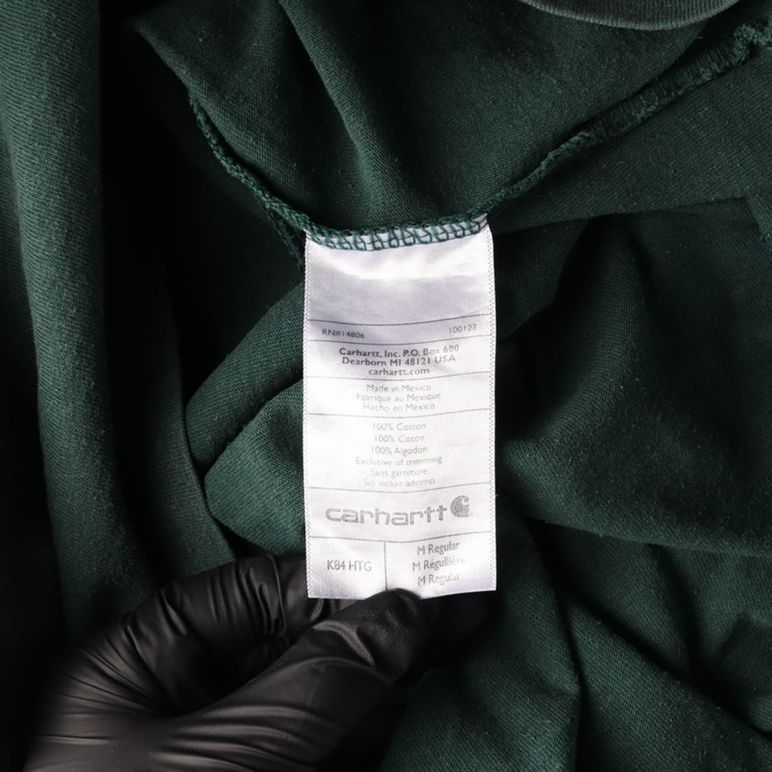 칼하트 K84 헨리넥 포켓 반팔 티셔츠 M 상품이미지6