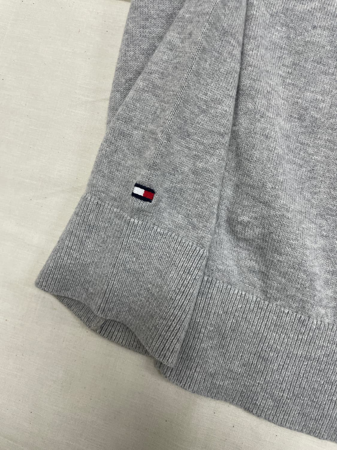 [L] 타미힐피거 숄 카라 니트 스웨터 긴팔  상품이미지5