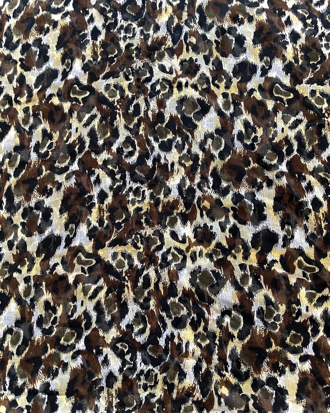 Indian Vintage Leopard Long Scarf 상품이미지5