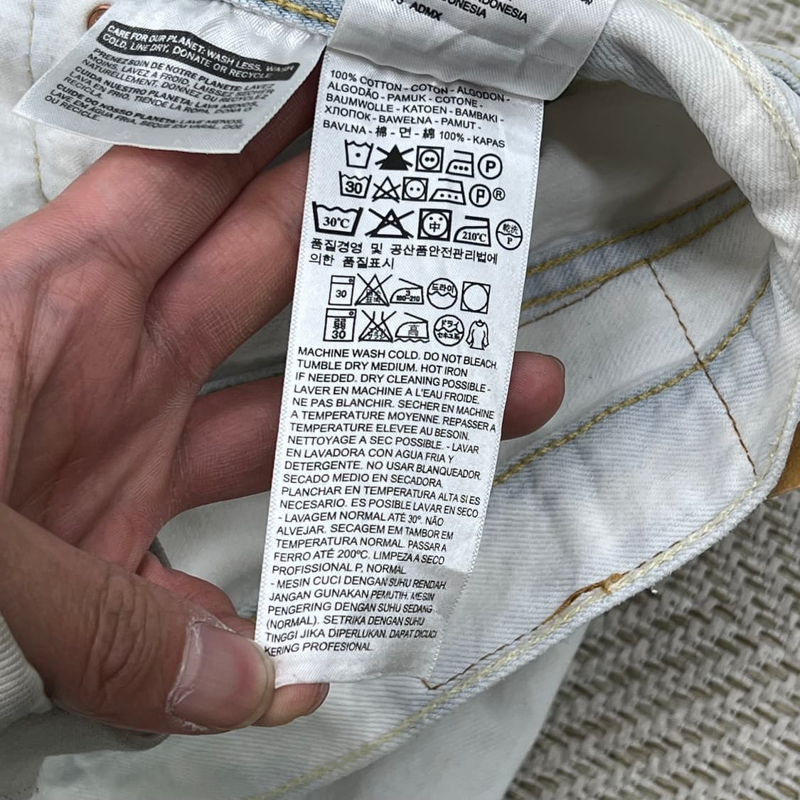 리바이스 501 데님 팬츠  r3152 상품이미지9