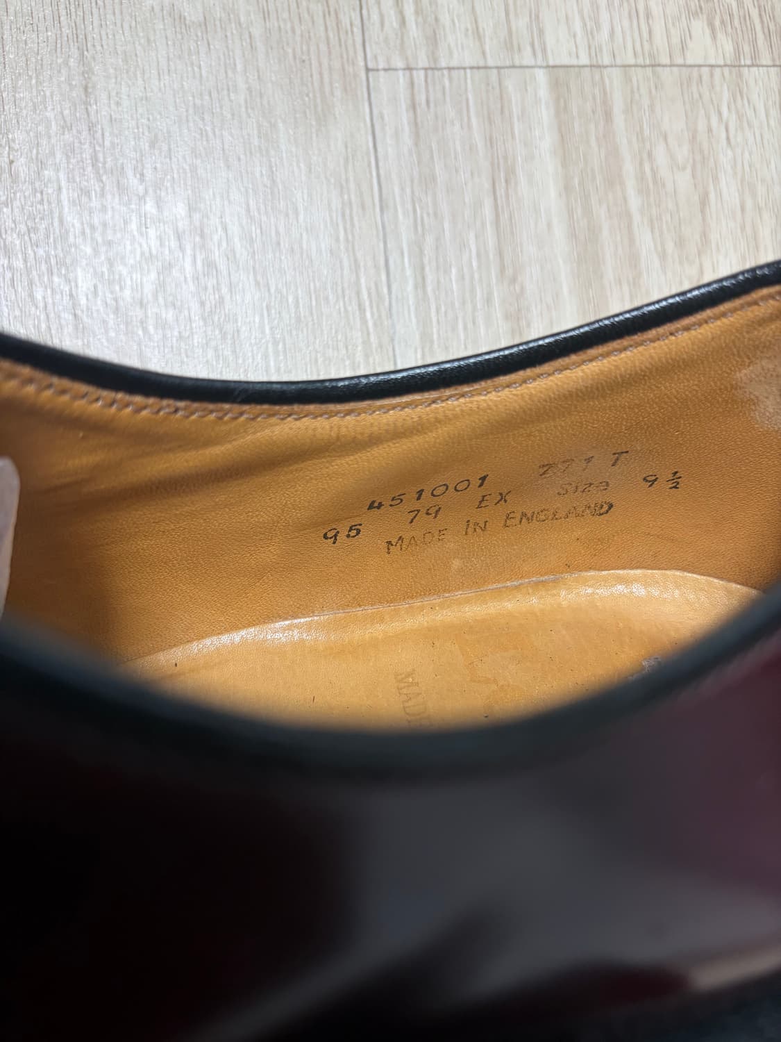 로크 771 T 버건디 9.5 상품이미지5