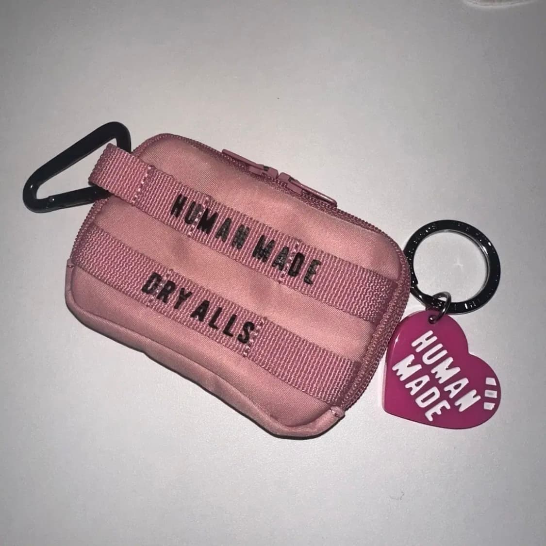 일관판매, 세트) 휴먼메이드 밀리터리 카드 케이스&  하트키링 핑크 상품이미지2