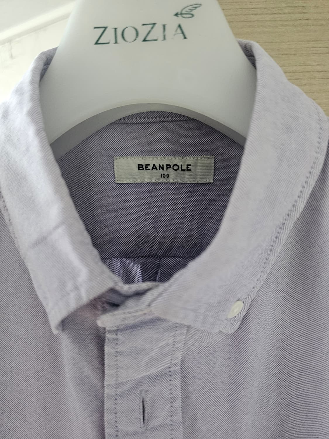 빈폴 옥스포드 셔츠 퍼플 남성 100 상품이미지2