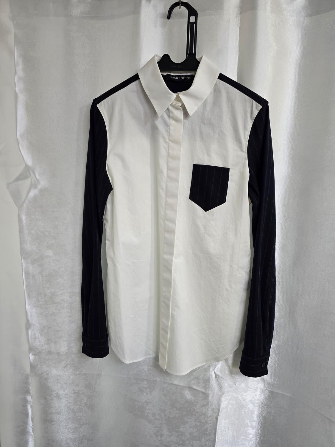 EACH X OTHER 배색 셔츠 (1976) 상품이미지1
