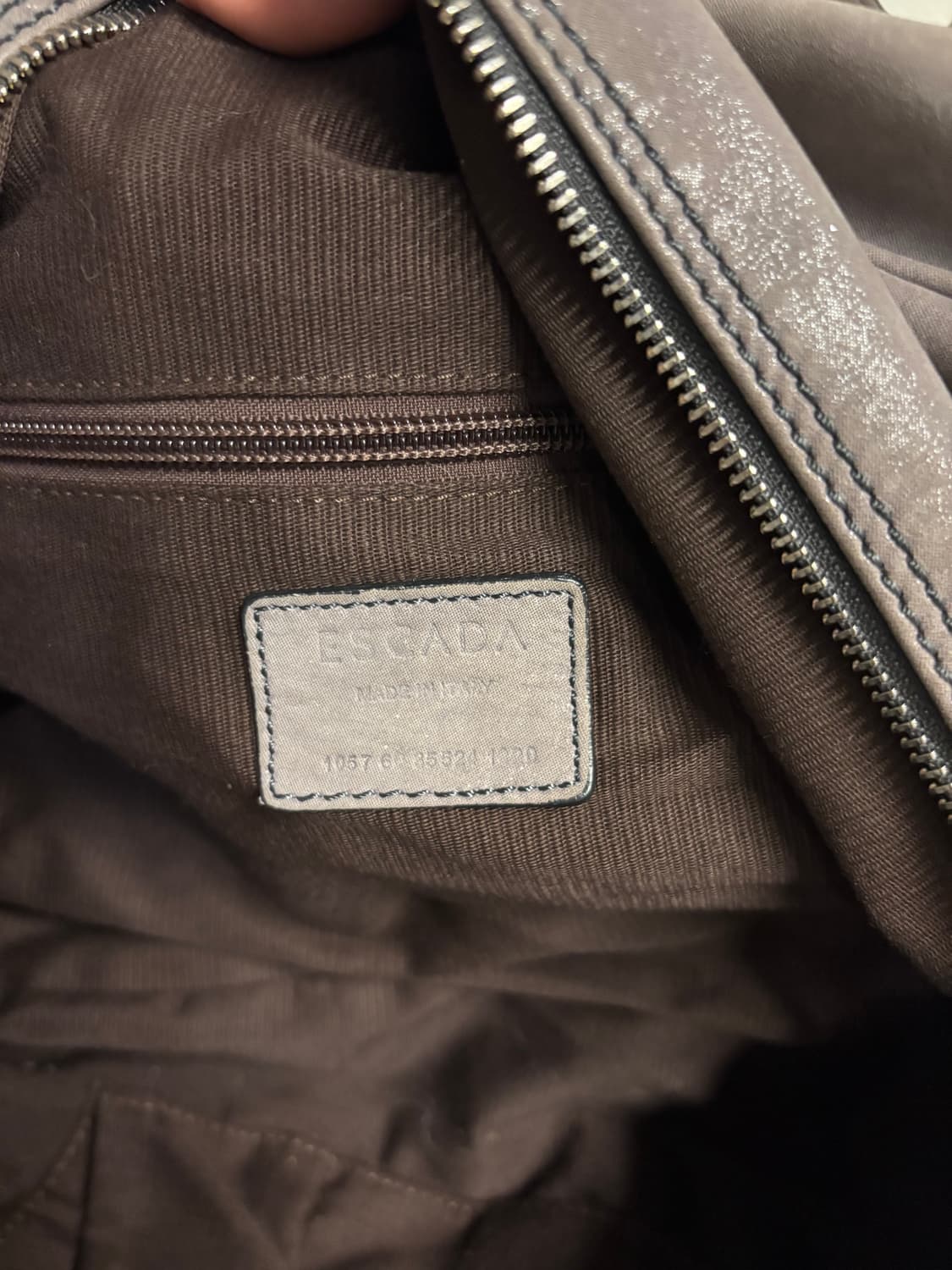 ESCADA taupe gray shoulder bag  상품이미지10