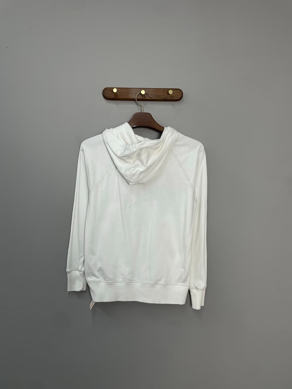 갭 화이트 스펠로고 후드집업 H2073 상품이미지4