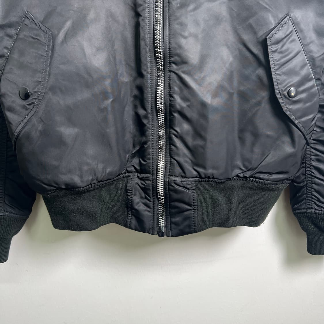 알파인더스트리 블랙 MA-1 항공점퍼 XL 상품이미지5