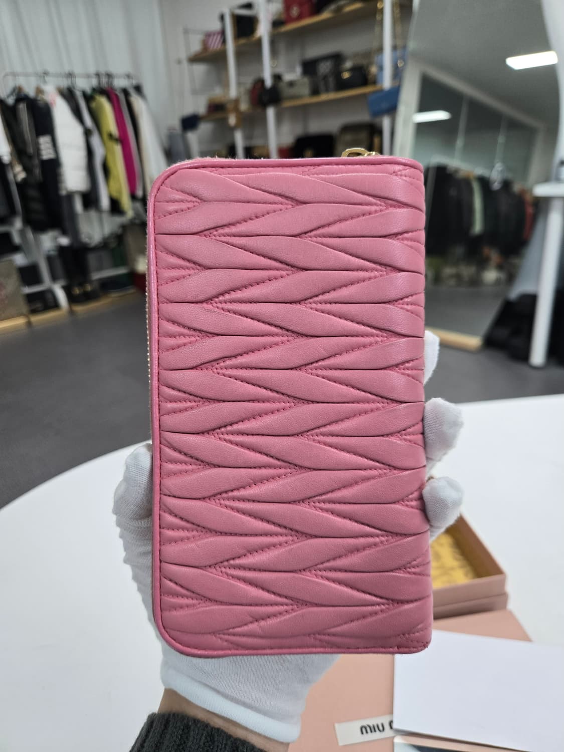 [50%세일] 미우미우 마테라쎄 장지갑 상품이미지2