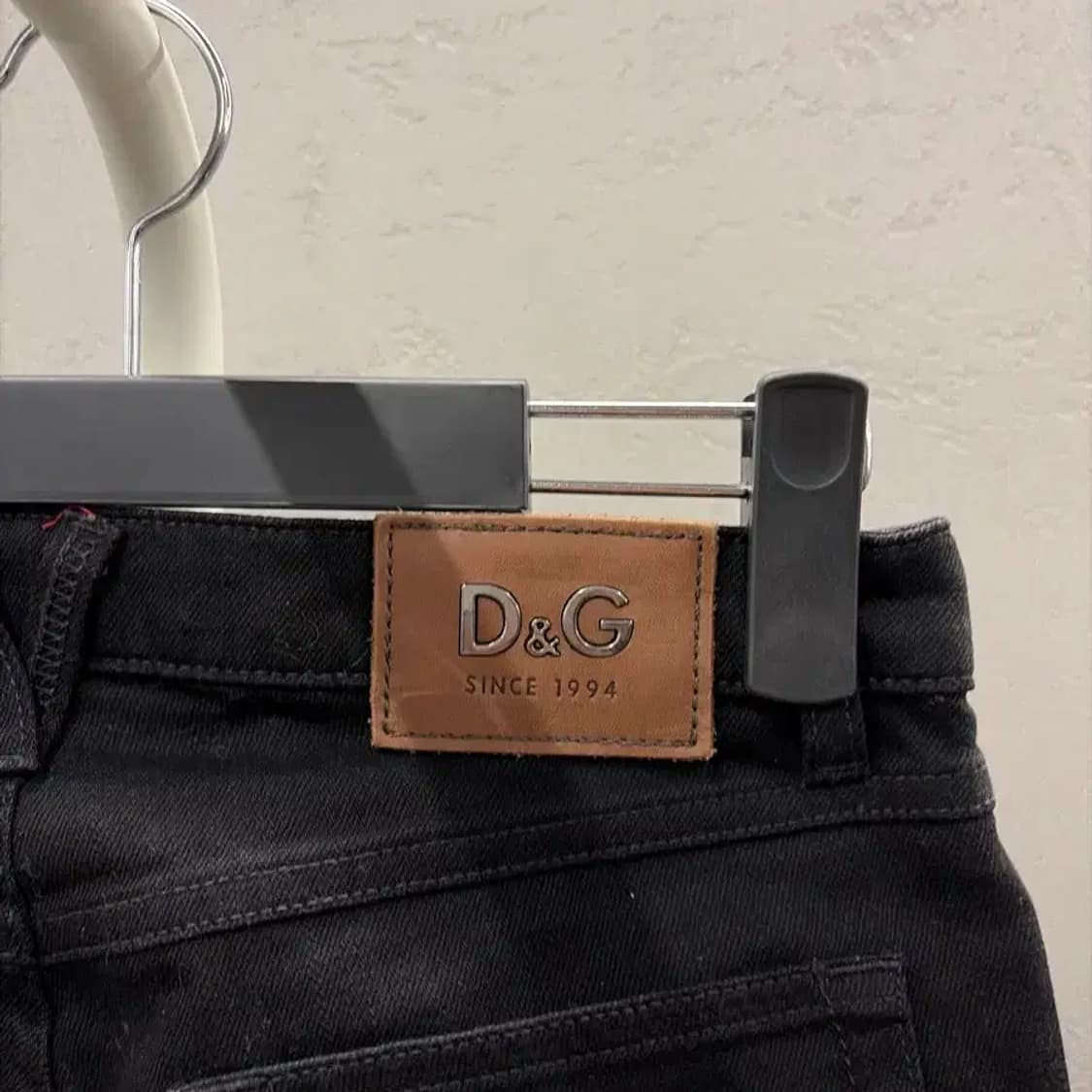 돌체앤가바나 D&G 블랙 슬림 청바지 26 상품이미지6