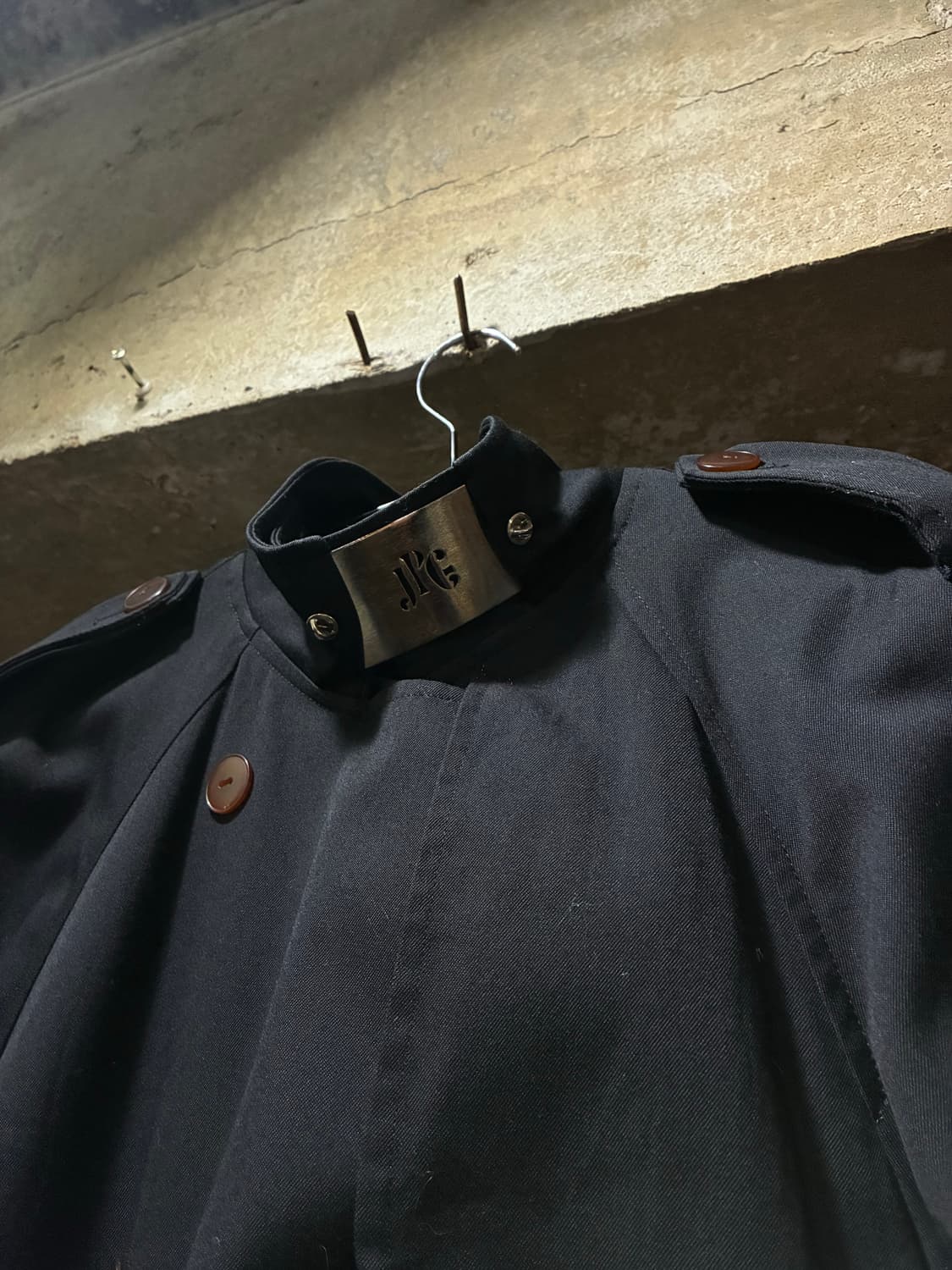 J.P.G 장 폴 고띠에 옴므 아카이브 스틸 와팬 포인트 코트 상품이미지1