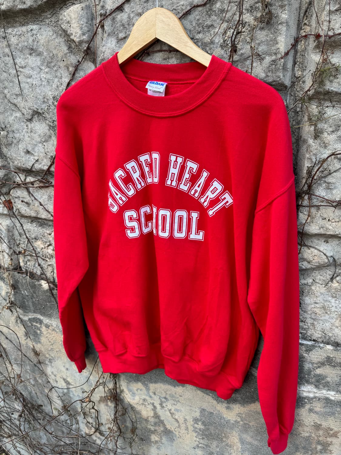 00s 길단 빈티지 프린팅 스웻 셔츠 맨투맨 레드 m 상품이미지3