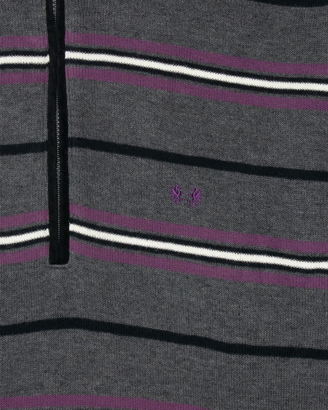 맥그리거 스트라이프 하프집업 상품이미지3