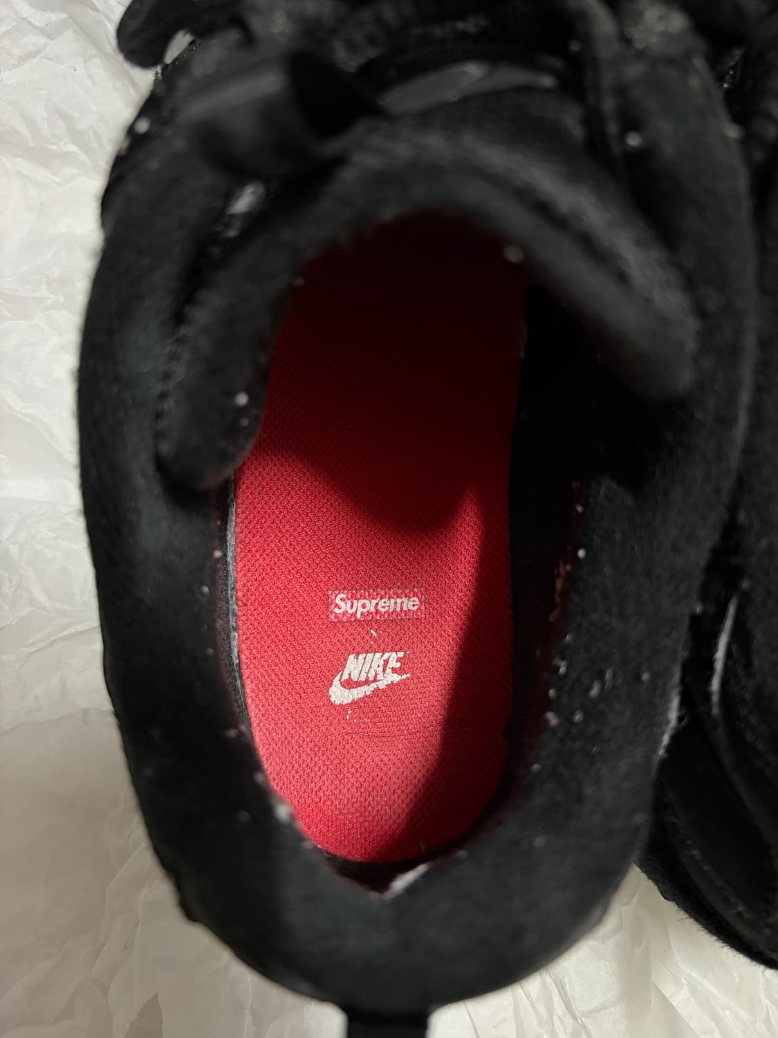 [280] 나이키x슈프림 에어 휴마라 블랙 상품이미지7