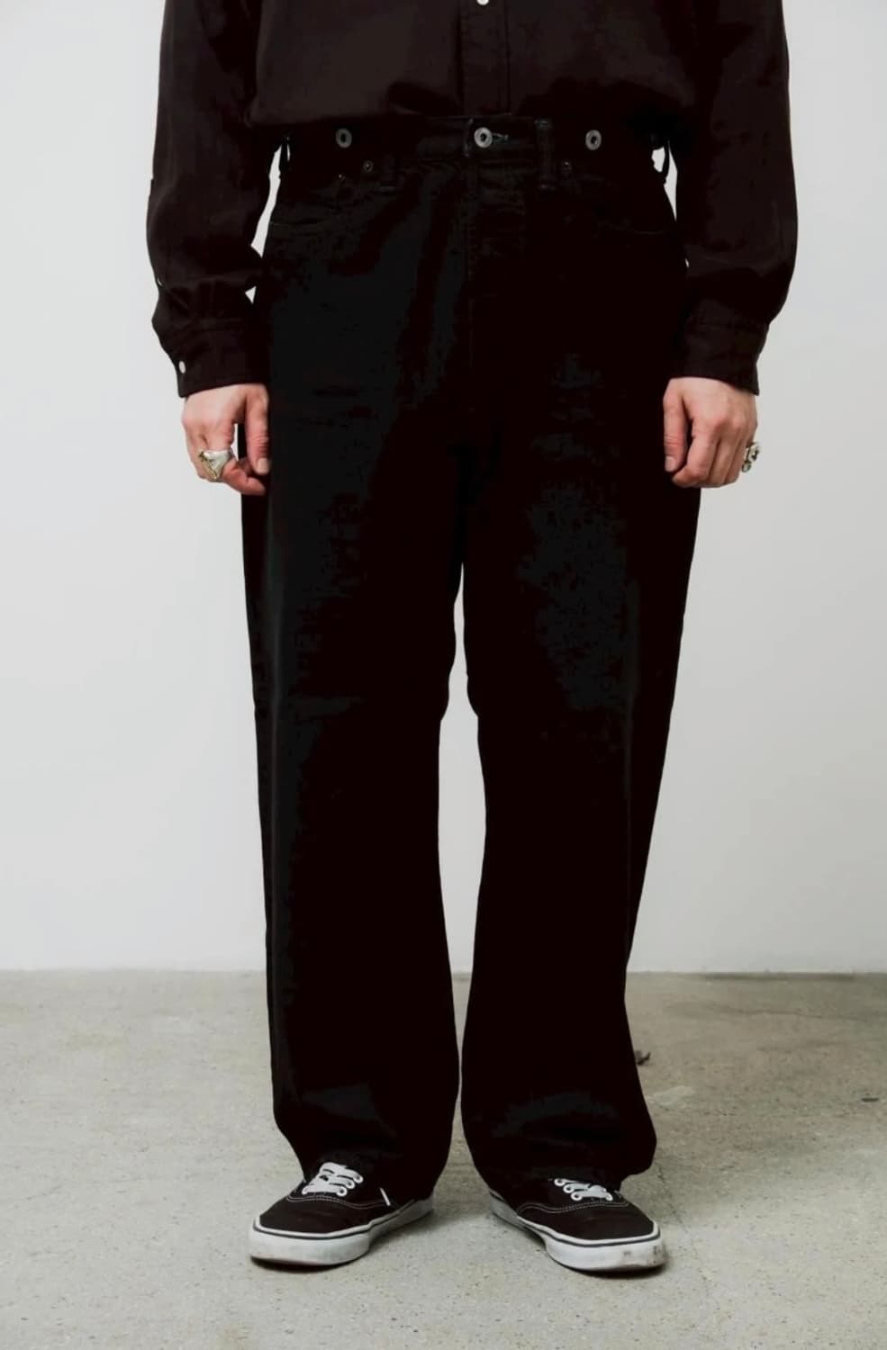 아프레세 no.22 Wide Denim Pants Custom 상품이미지1