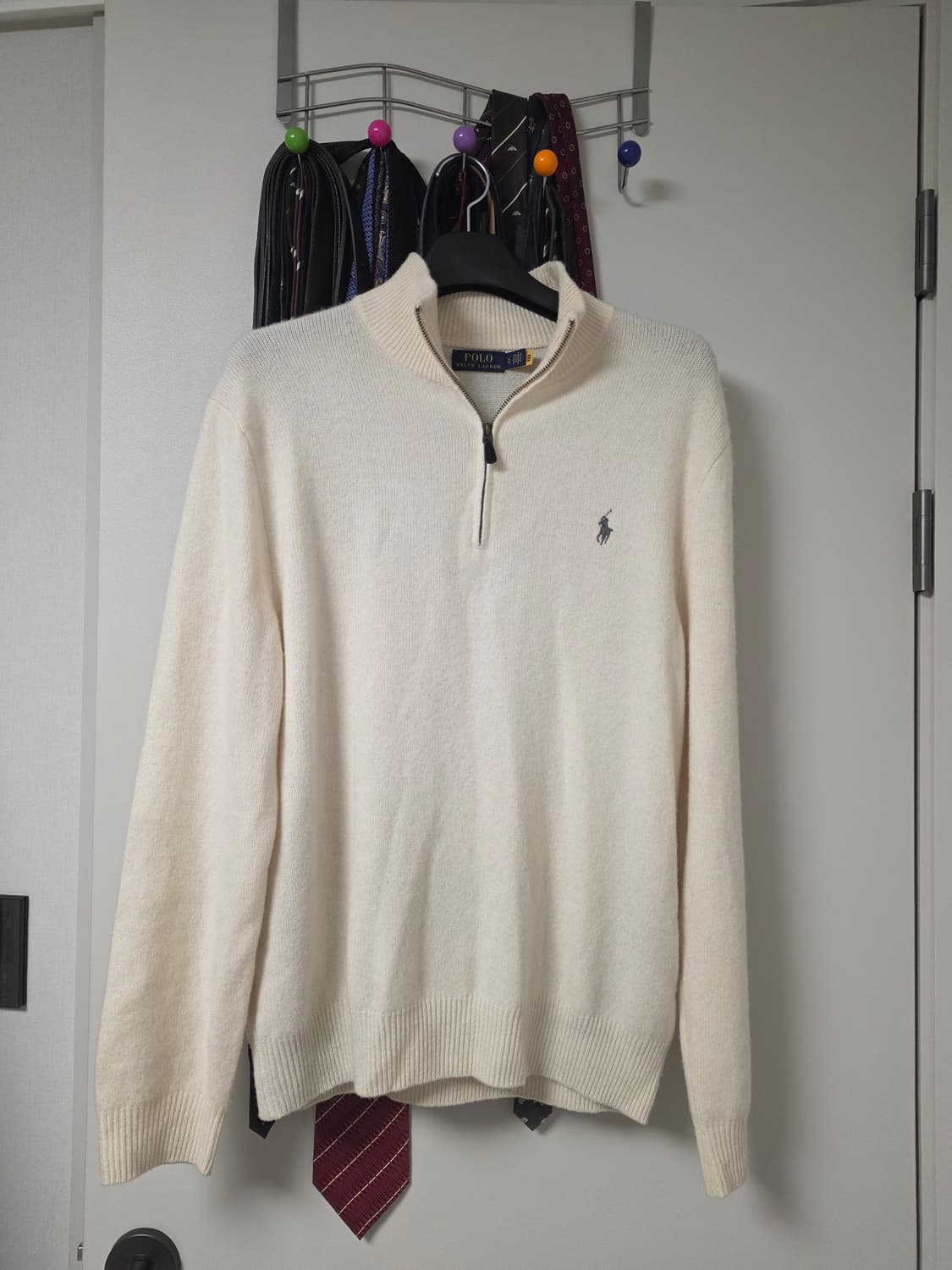폴로 랄프로렌 캐시미어 하프집업 반집업 니트 상품이미지10