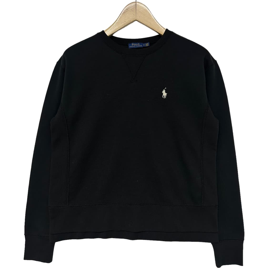 폴로 랄프로렌 스웻셔츠 맨투맨 블랙 상품이미지2