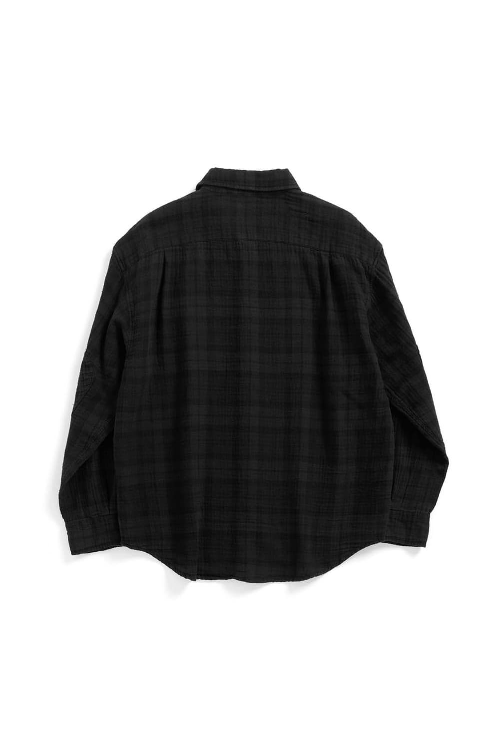 해칭룸 / 아카이브 셔츠 v2 dyed black watch / 3 상품이미지4