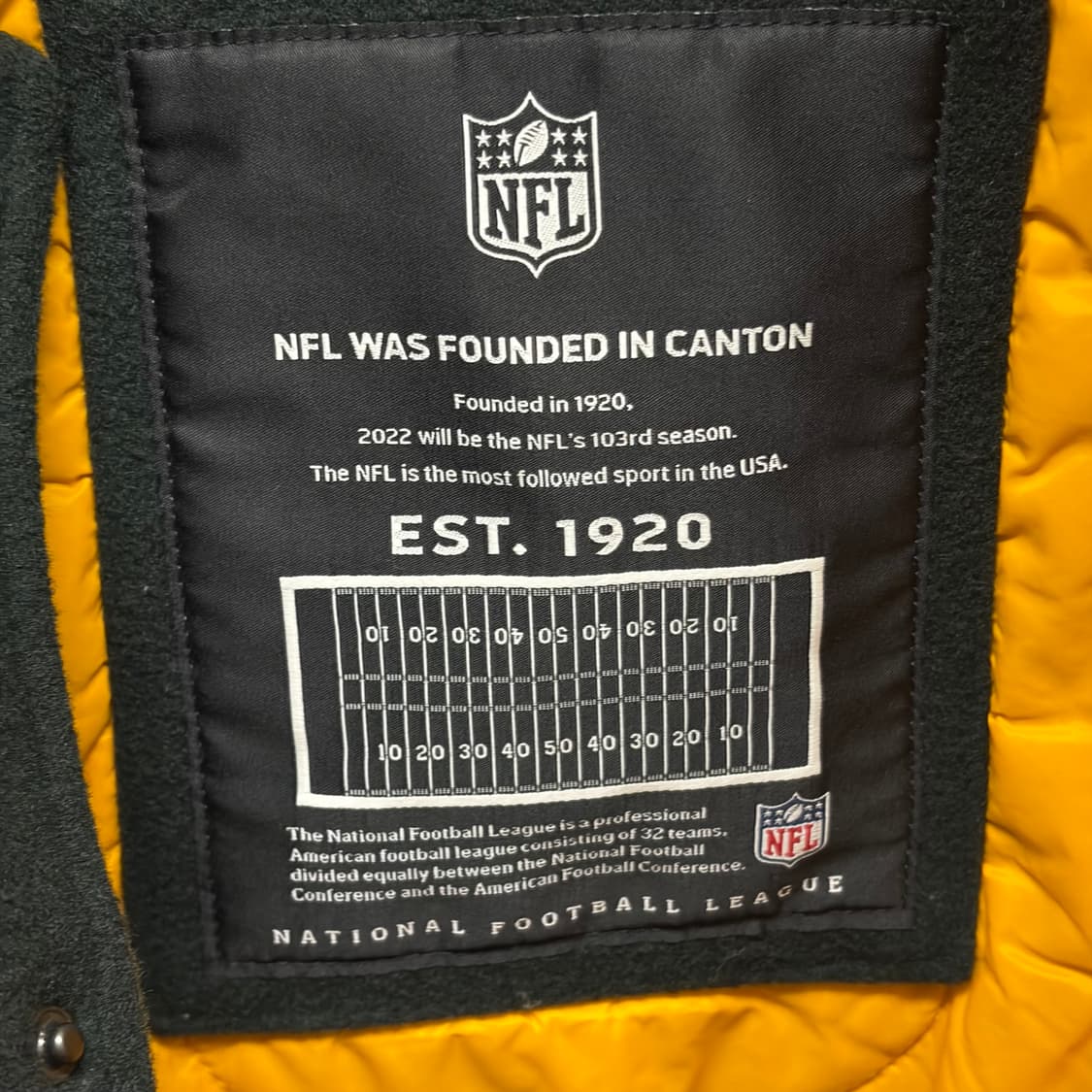 NFL 울 레더 바시티 상품이미지8