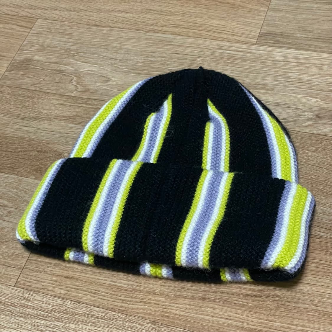 스투시 비니 VERTICAL STRIPE CUFF BEANIE 상품이미지3