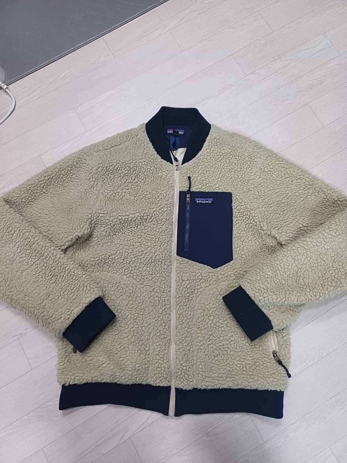 파타고니아 남성 빈티지 후리스 봄버자켓 xl사이즈  상품이미지1