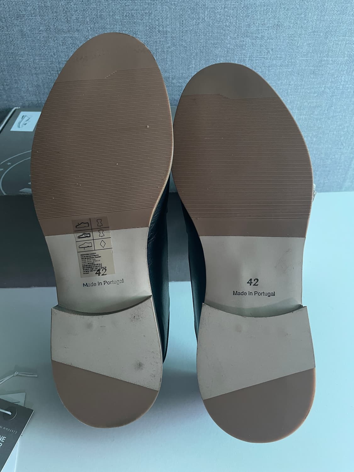 H&M 리얼레더 테슬로퍼 상품이미지3