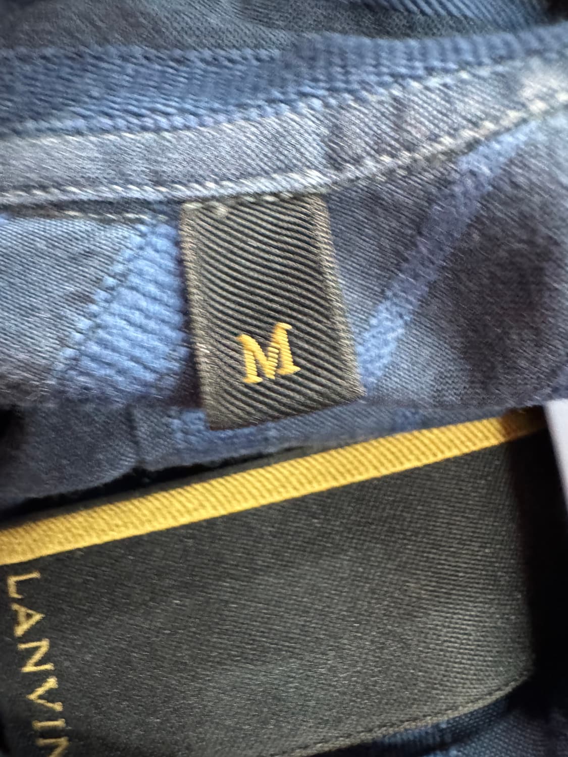 랑방 스트라이프 원포켓 셔츠 M(L) 상품이미지5