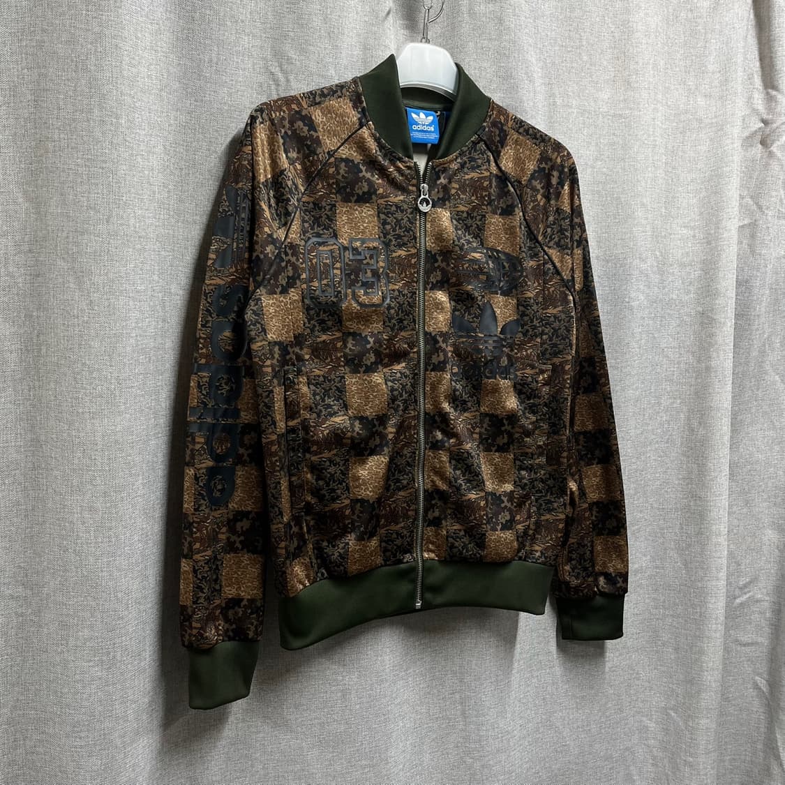 [L] ADIDAS 아디다스 슈퍼스타 체커 카모 져지 상품이미지2
