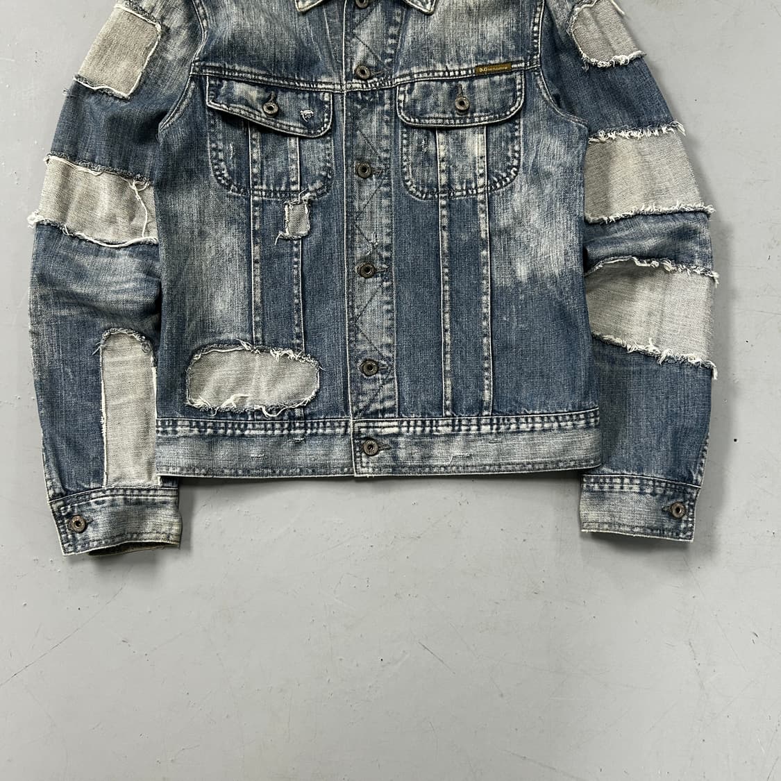 돌체앤가바나 디스트레스드 데님 자켓 상품이미지3
