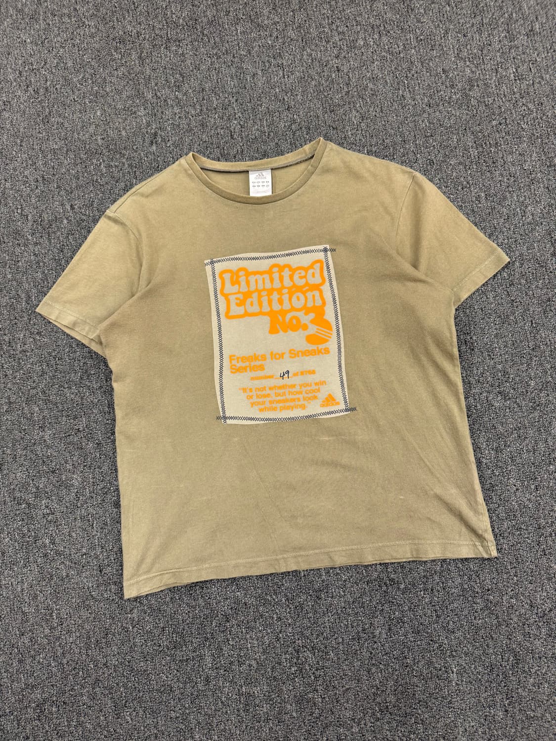 S)아디다스 빈티지 리미티드 에디션 No.49 반팔 상품이미지1