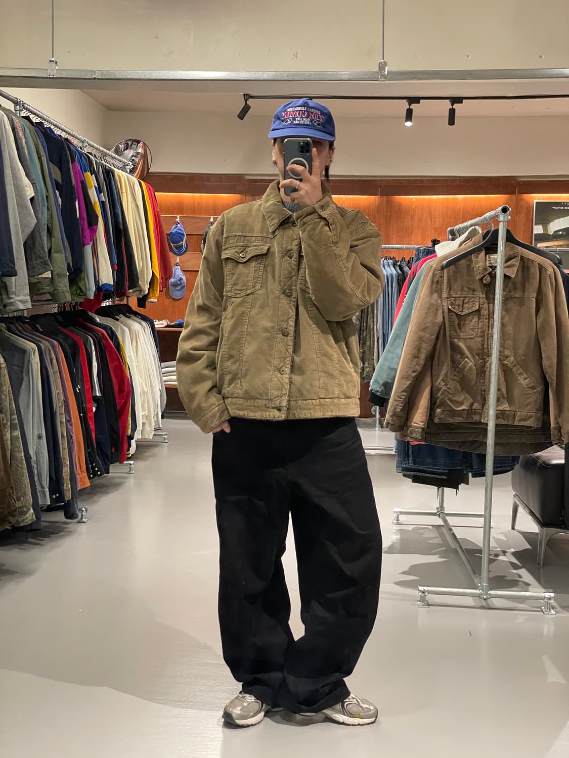 빈티지 코듀로이 쉐르파 자켓 상품이미지2