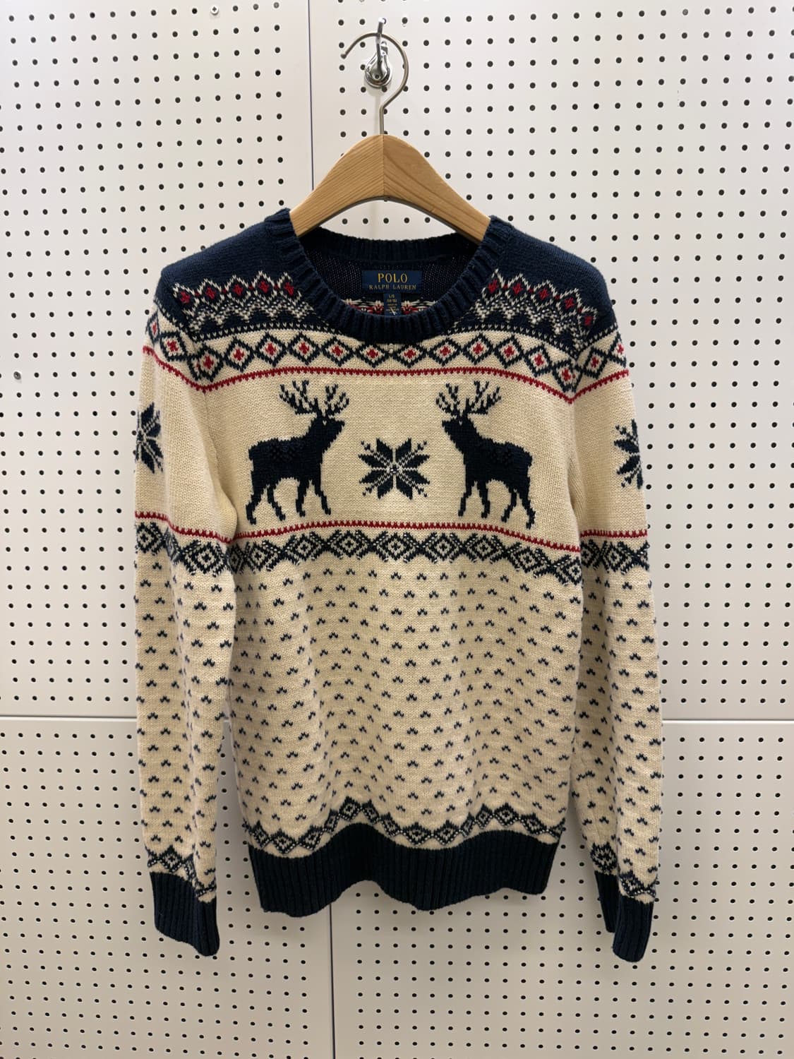 폴로 랄프로렌 원터 패턴 니트 U767 상품이미지2