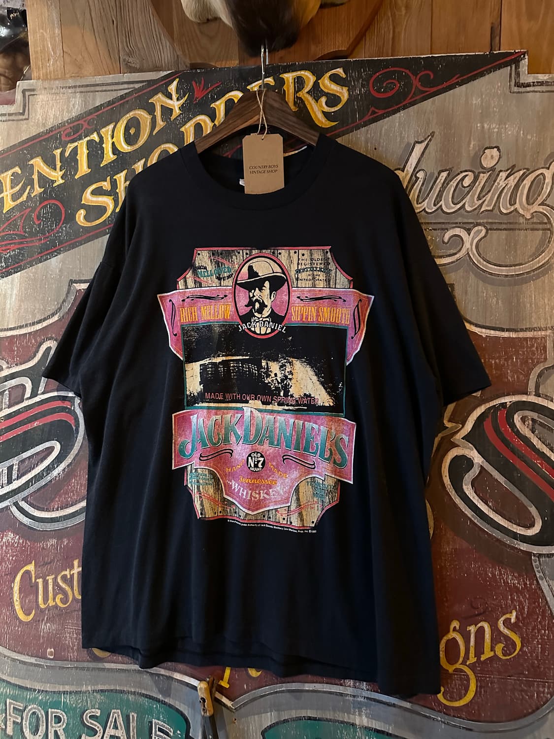 90s USA JACK DANIELS VINTAGE T SHIRT 상품이미지2