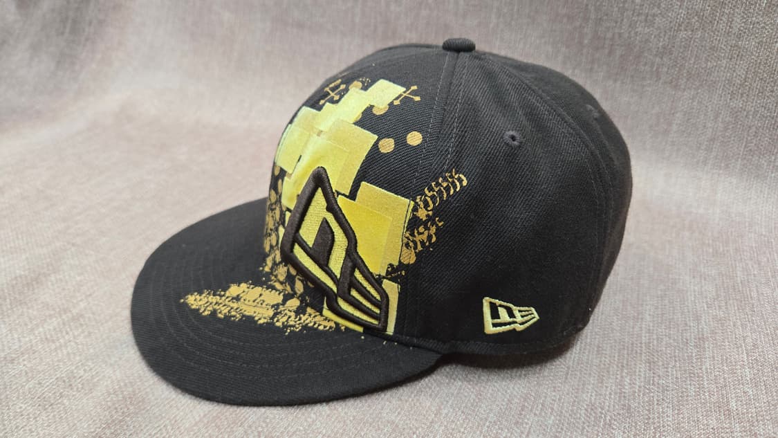 뉴에라 블랙/골드 스냅백 모자 58.7cm 상품이미지2