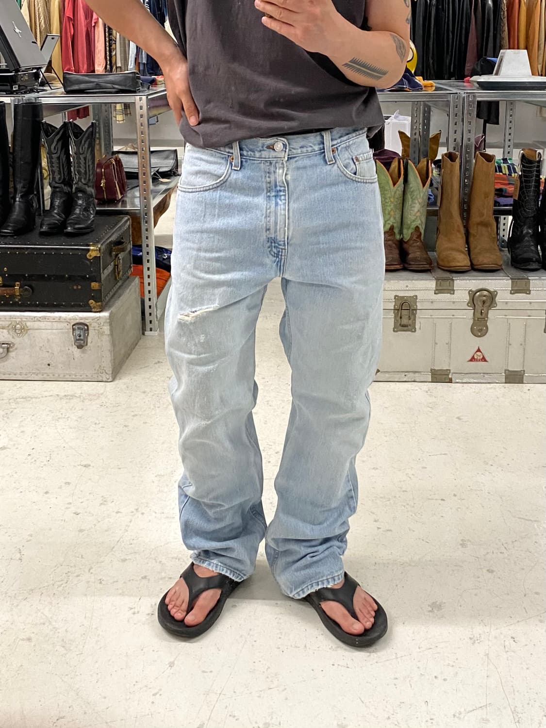 00's LEVI'S 505 denim pants 상품이미지2