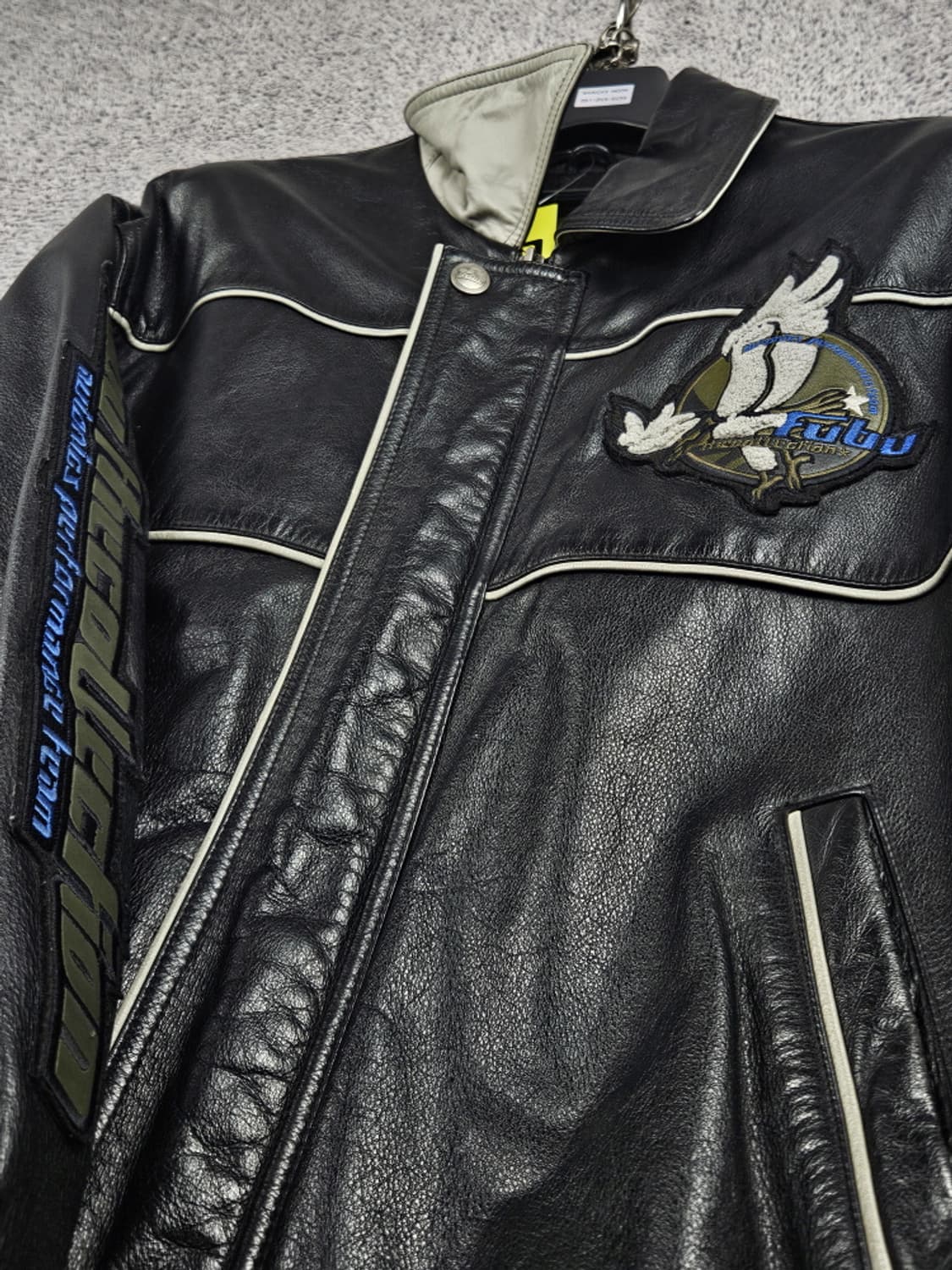FUBU 후부 이글 올드스쿨 패치 가죽 자켓 ( 95 ) / 10185 상품이미지10