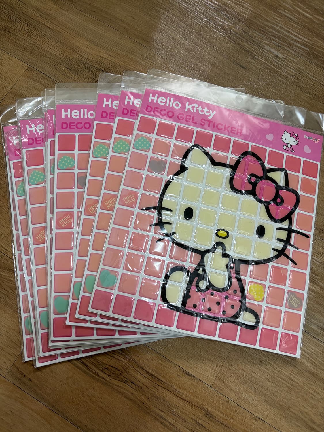 헬로키티 데코 타일 스티커 10장 상품이미지1