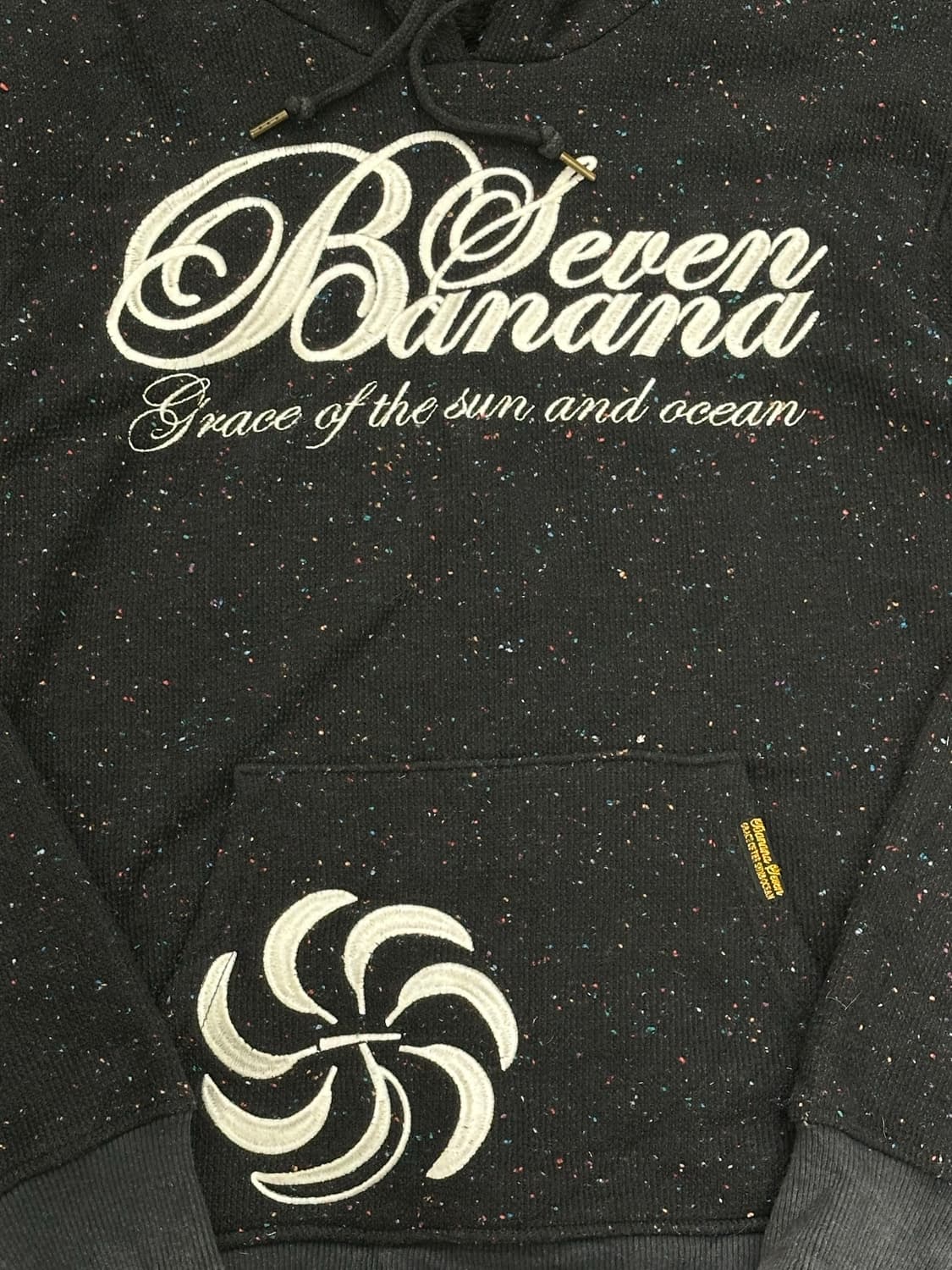 M)Banana Seven 빈티지 도네갈 플리스 후디 상품이미지3