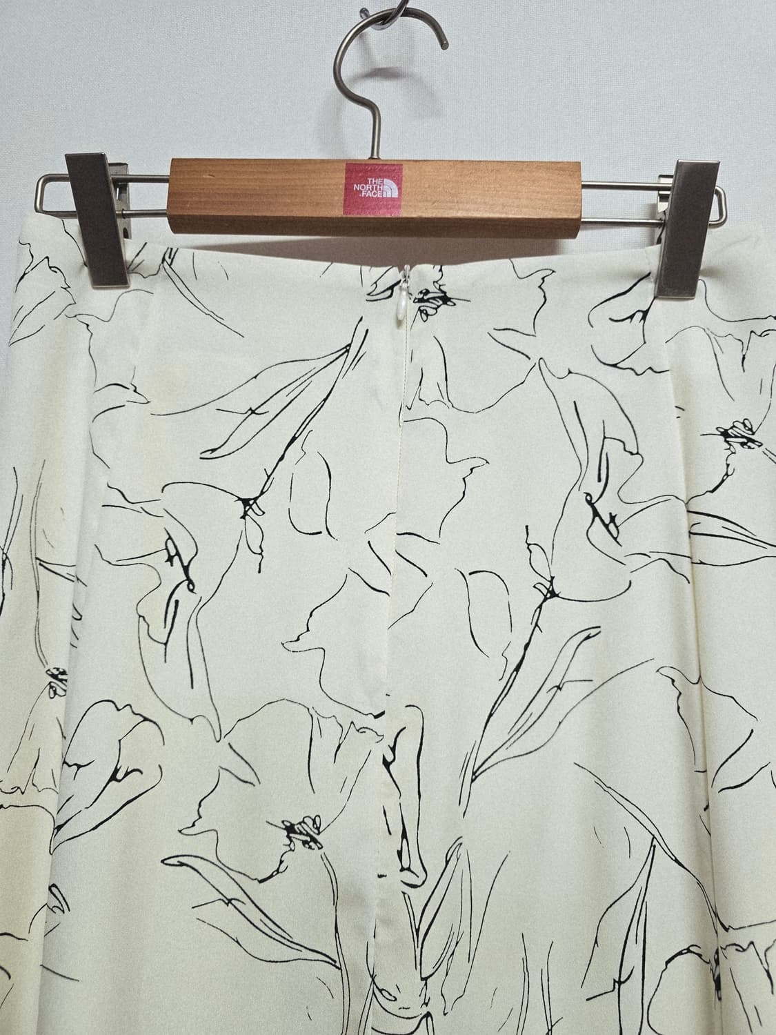 유라고 urago 아이보리 플라워 롱 스커트S 상품이미지5