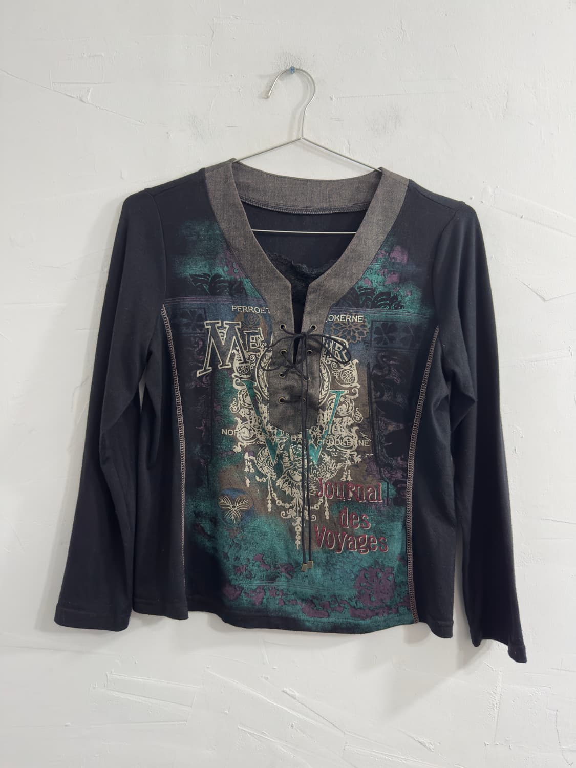 eyelet printing top 상품이미지1