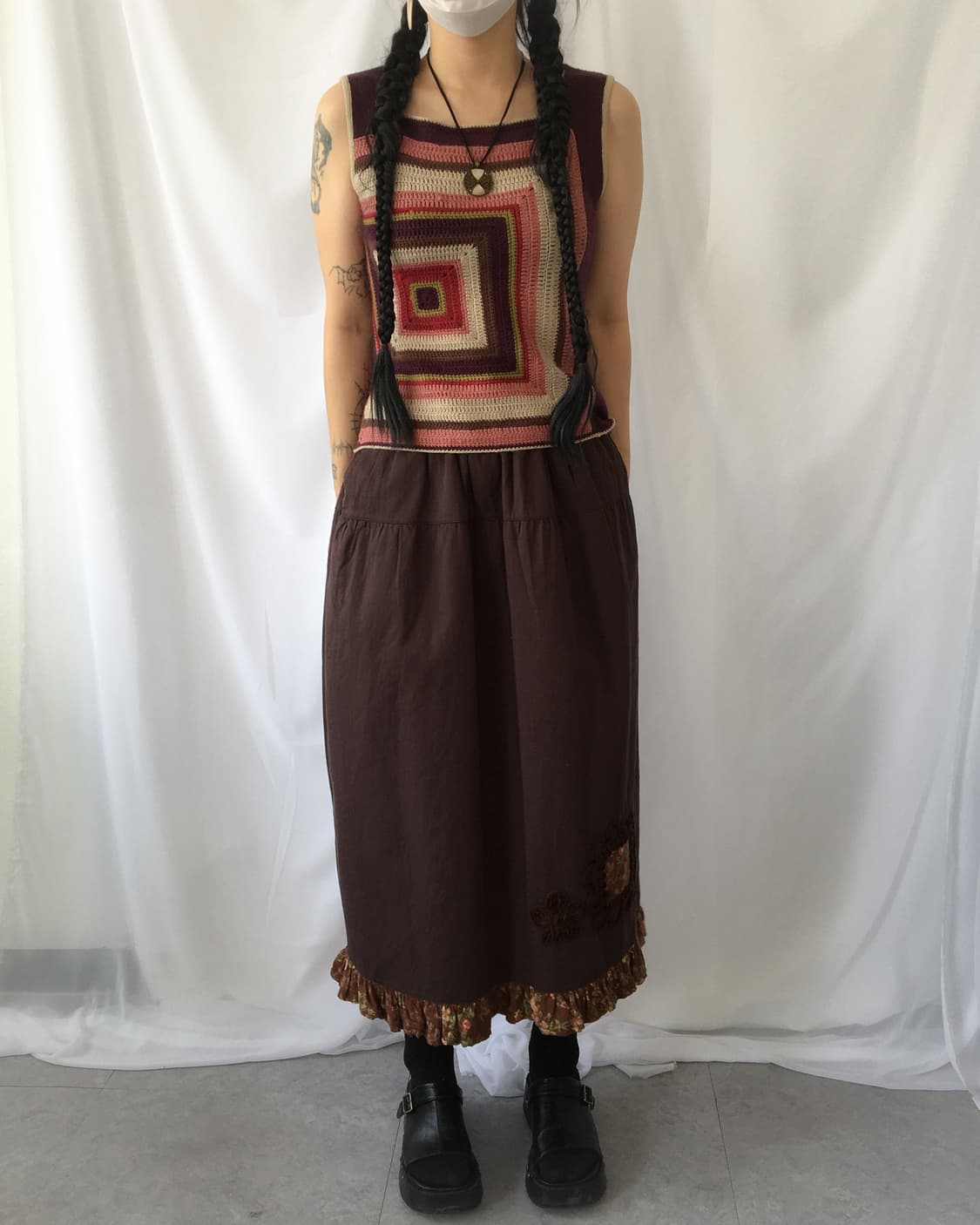 Frill point skirt 상품이미지7