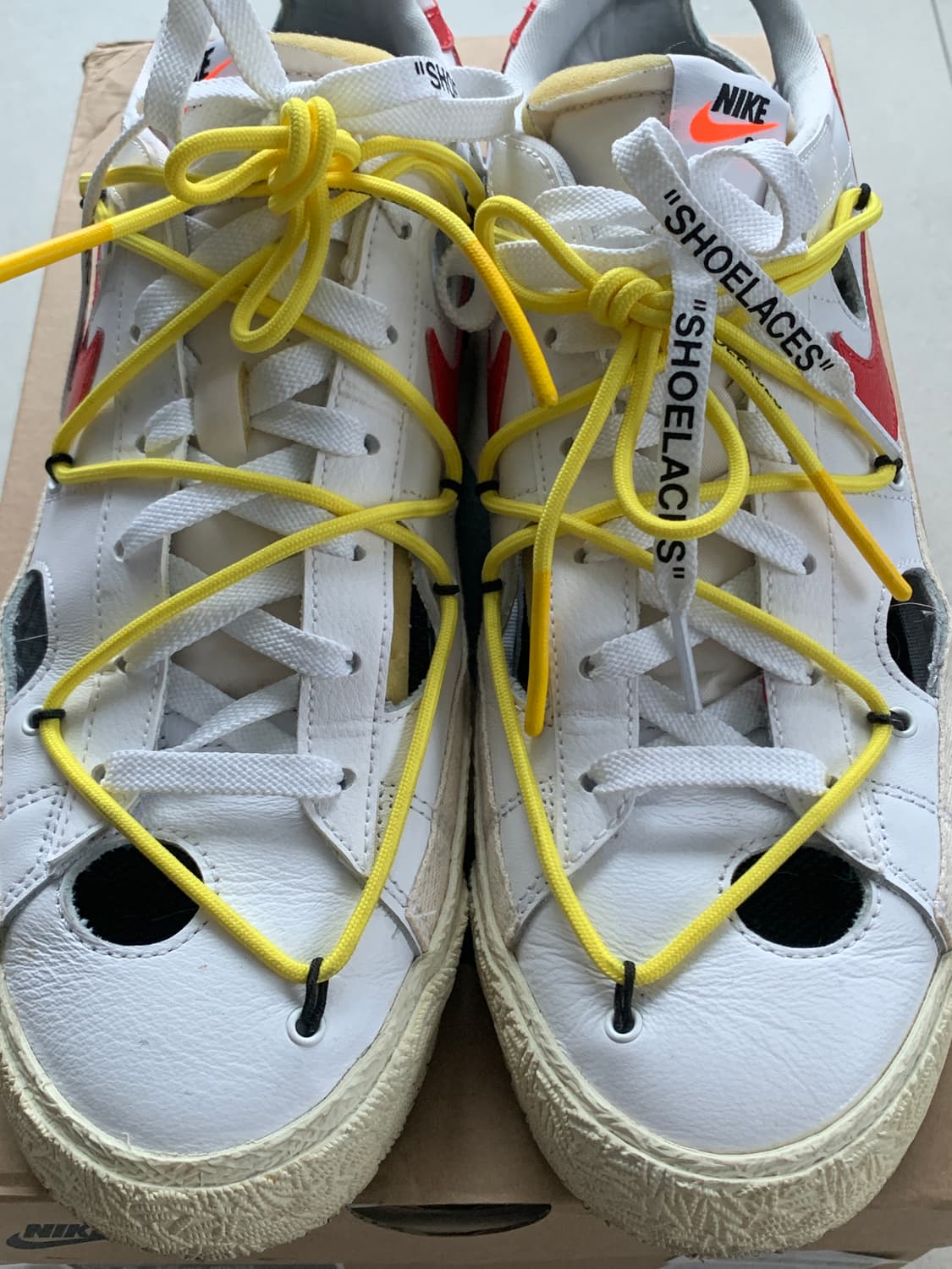 [295] 나이키 오프화이트 블레이져 로우 상품이미지6
