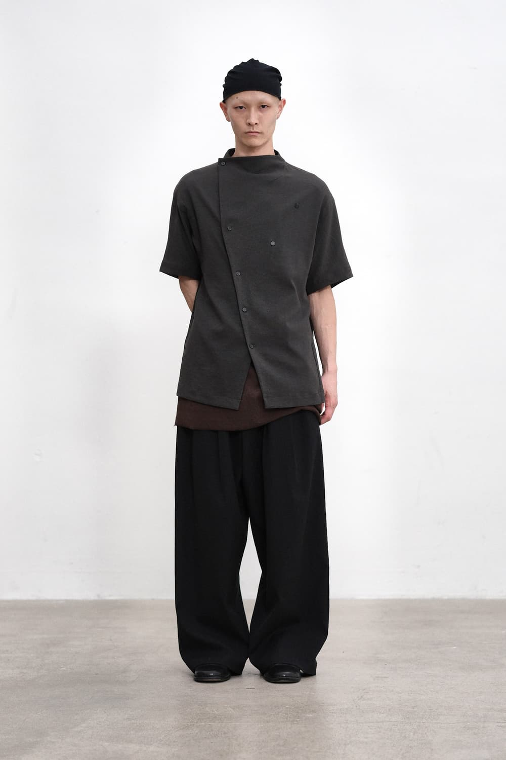 Attempt project_ Fold over shirt XL 상품이미지3