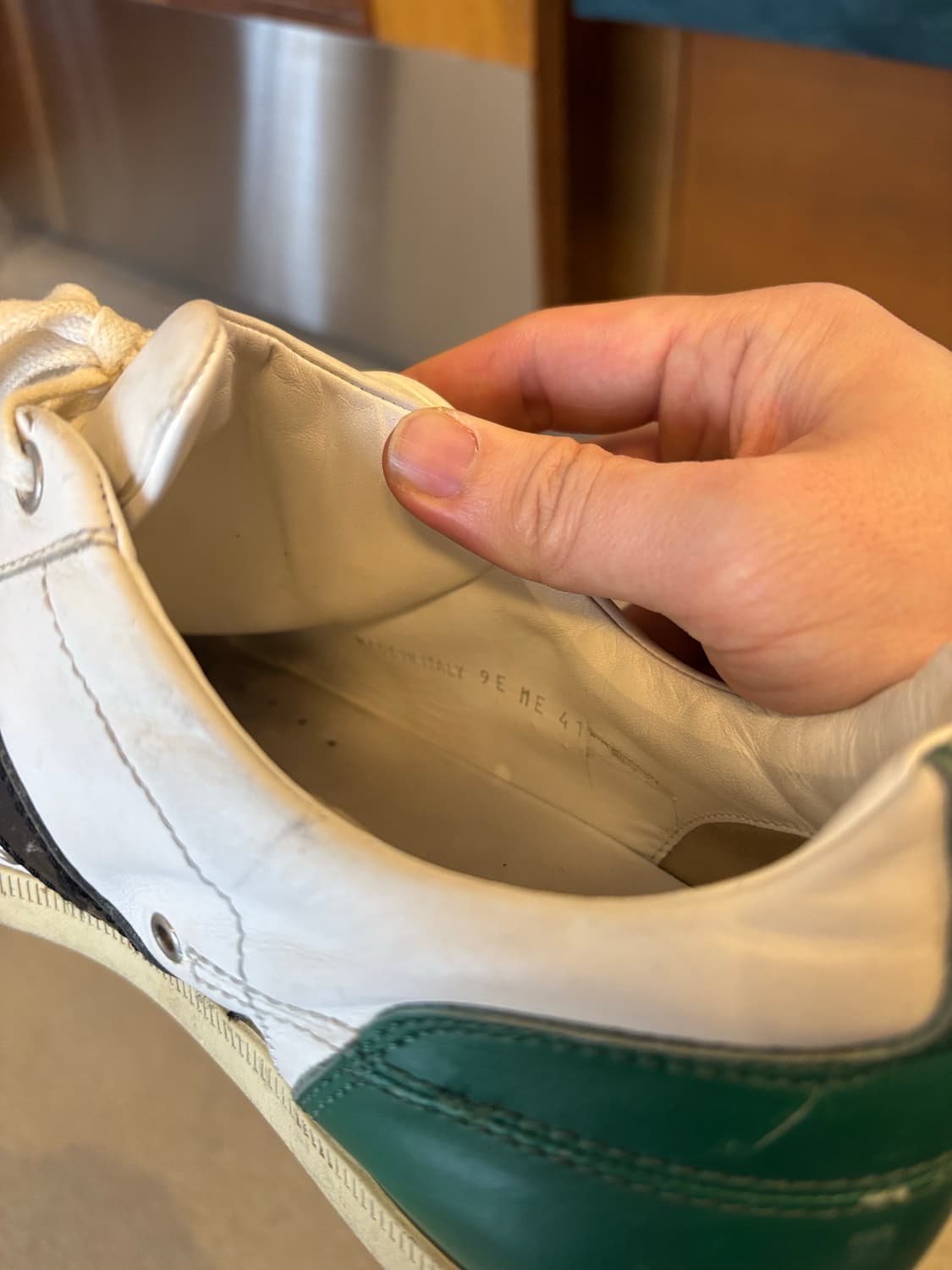 디올옴므 독일군 스니커즈 상품이미지8